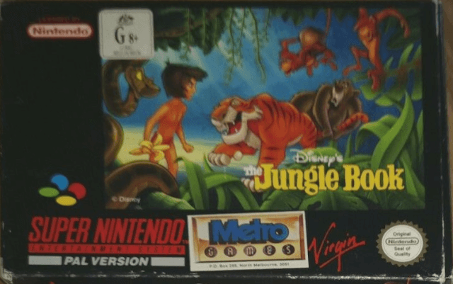 The Jungle Book screenshot 1 for Super Nintendo
